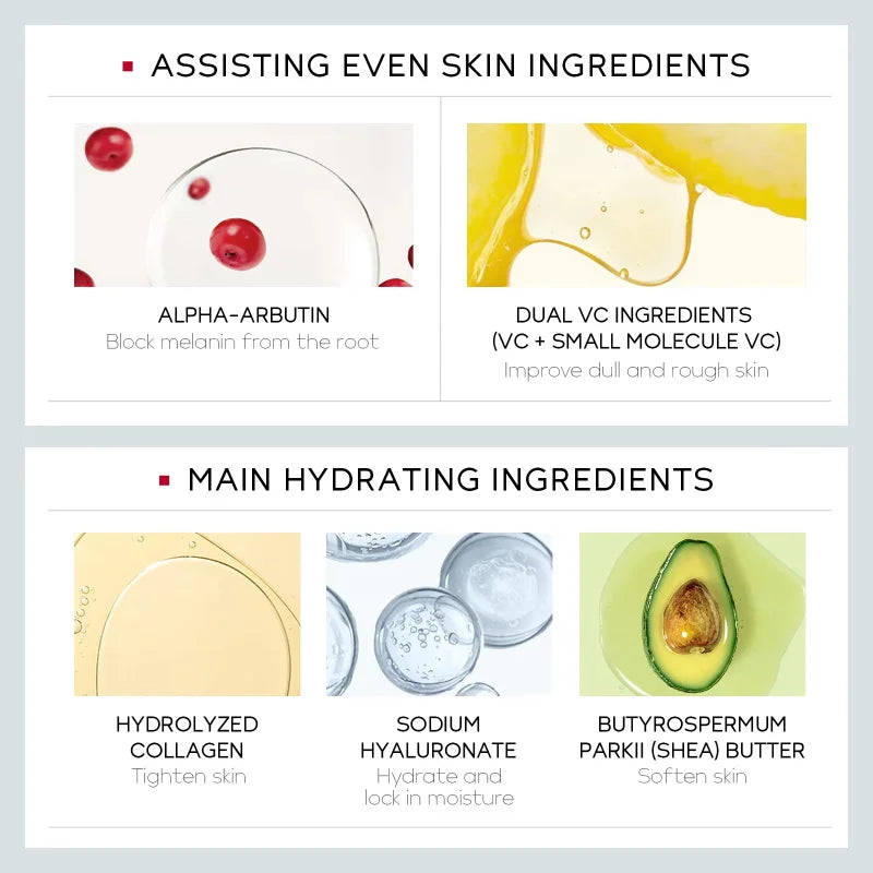 Laikou Niacinamide Whitening Cream Oil Control Oil Control Anti-wrinkle Moisturizing Facial Cream Korean Skin Care Cosmetics 30g Qme