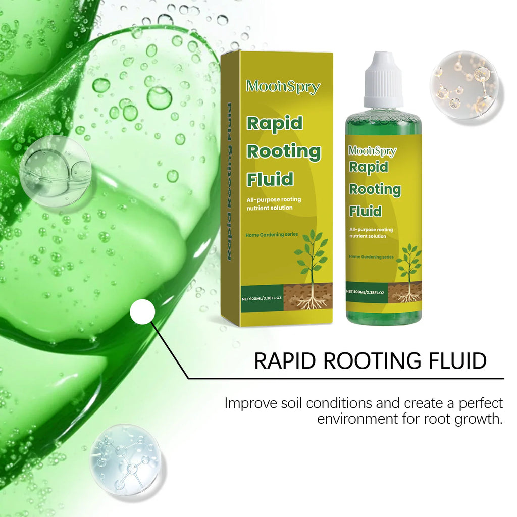 100ml Succulent Root Booster Potted Plant Nutrient Rapid Rooting Stimulator Fertilizer Supplement for Healthy Root Development Qme