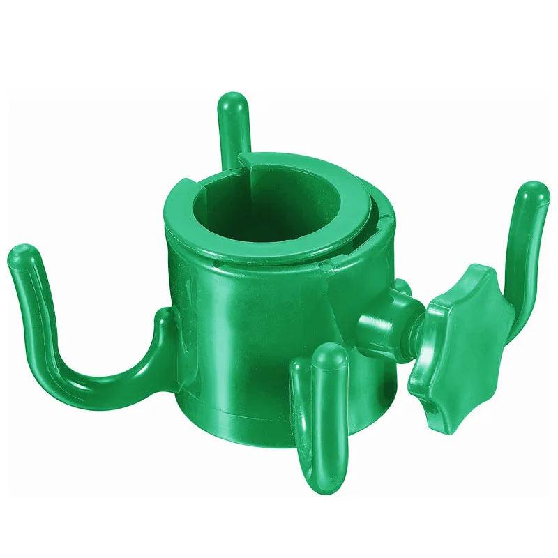 Outdoor Beach Umbrella Hooks Portable Camping Trip 4 Prongs Plastic Umbrella Hook For Towels/Clothes/Sunglasses/Bags-Accessories Qme Green