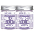Magnesium Muscle Lotion with Hyaluronic Acid & Lavender for Deep Hydration & Soothing Relief, Lightweight & Fast-Absorbing. Qme Pink 100g