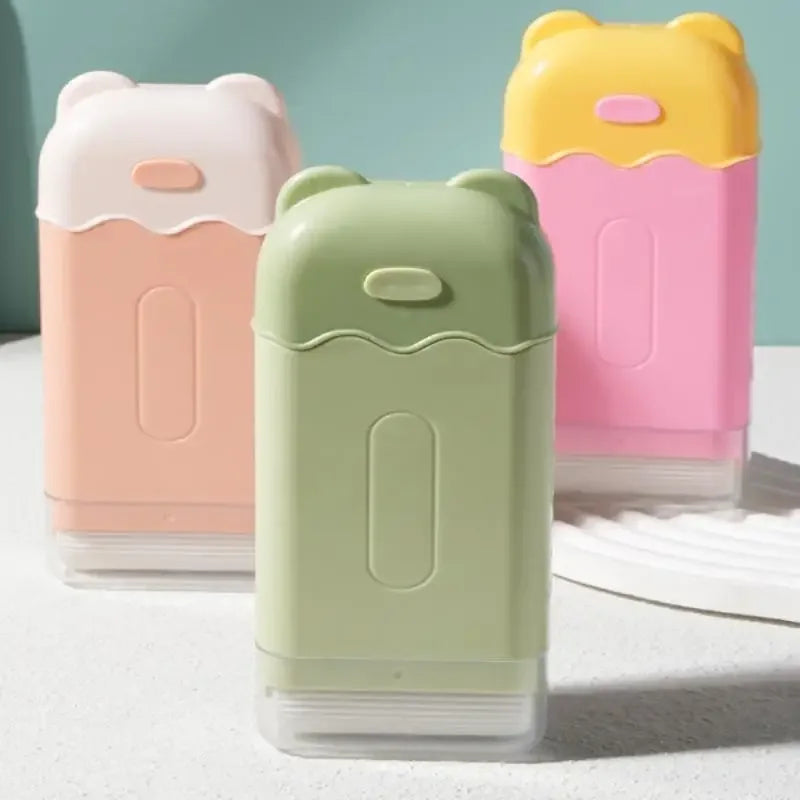 Hand Free Scrubbing Soap Box Multifunctional Bubble Box Household Automatic Soap Drain Roller Laundry Soap Drainage Type Qme