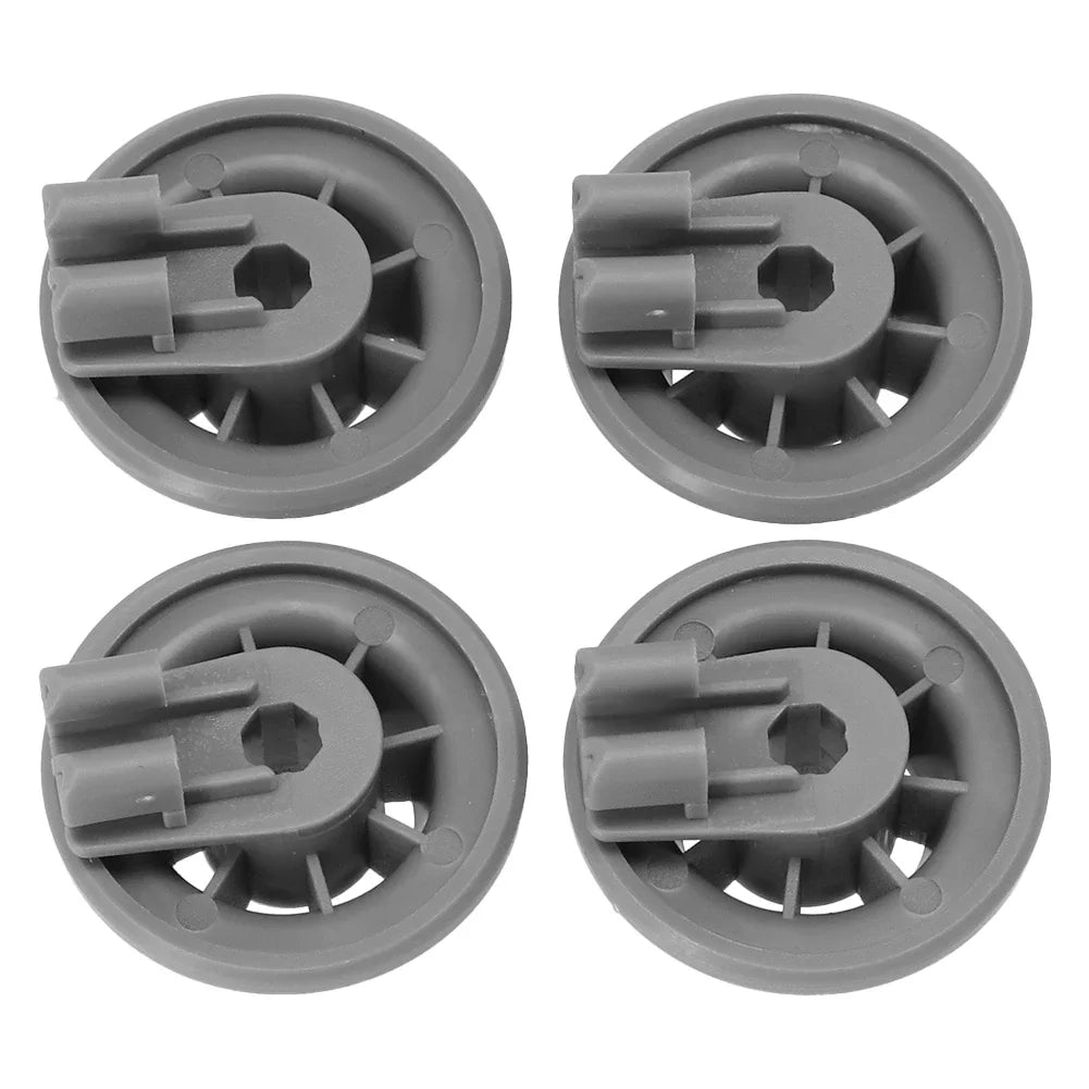 4Pcs Lower Basket Wheels For Bosch For Siemens 611475 165314 00611475 Household Dishwasher Replacement Parts New Qme