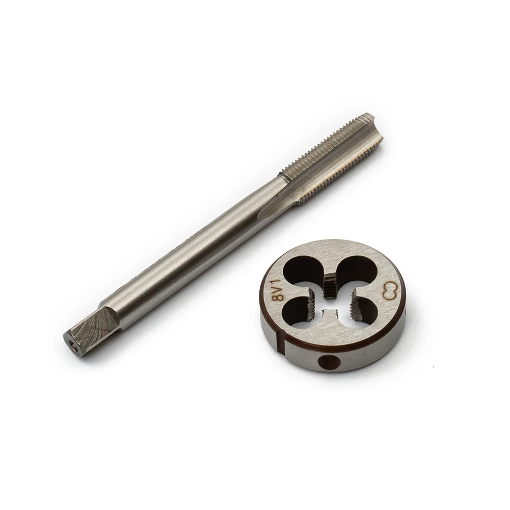 Superior 0 305 x 32 TPI HSS Tap & Die Set Tire Valve Stem Repair Excellent Material Quality Enhance Your Wheel Applications Qme