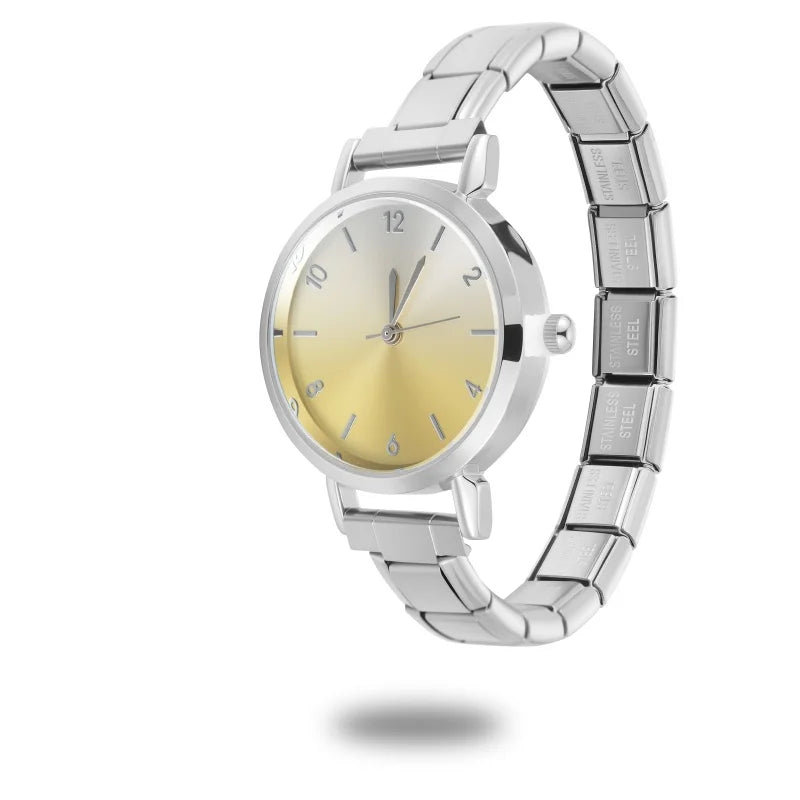2026 Fashion Men Women's Stainless Steel Round Simple Watch Bracelet Bangle For Friend Wife Birthday Gift Jewelry Dropshipping Qme Style 30