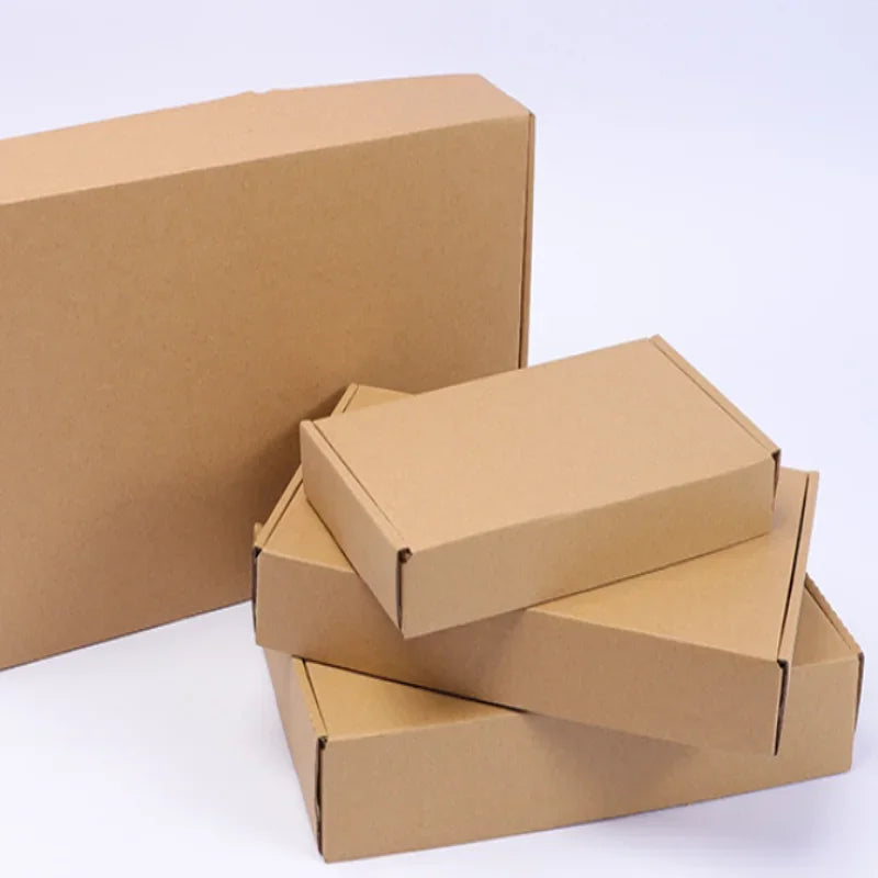 20PCS Corrugated Box Mailers- White /Brown Cardboard Shipping Box Corrugated Box Mailer Shipping Box For Mailer, Moving and Craf Qme