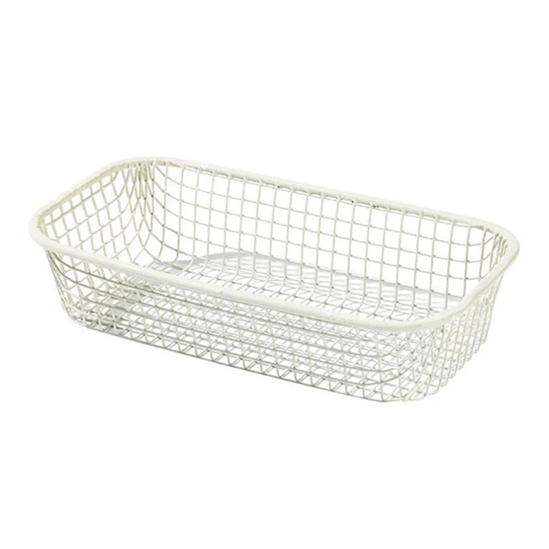 Metal Sundries Organizer Basket Photocard Caseoffice Stationery Home Qme
