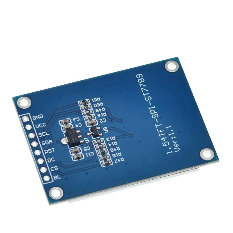 1.54 Inch 1.54" Full Color TFT Display Module HD IPS LCD LED Screen 240x240 SPI Interface ST7789 For Arduino Qme