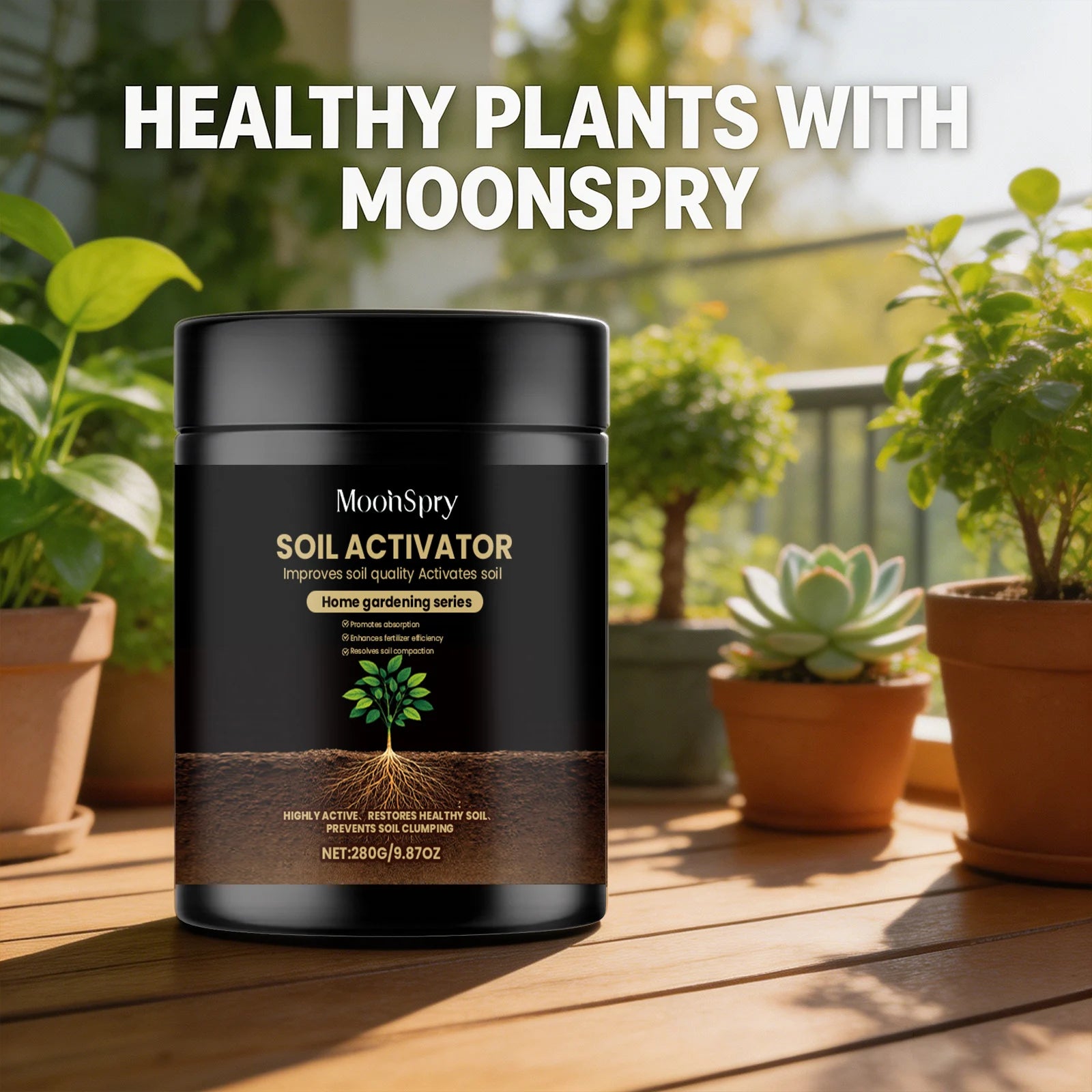 Soil Activator Improve Soil Quality Promote Absorption Enhance Fertilizer Effect Resolve Soil Compaction Nutrients Supplement Qme