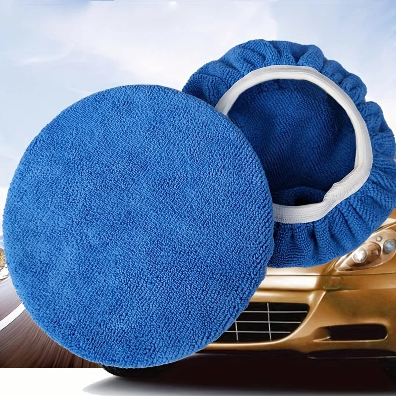 Microfiber automotive polishing waxing cloth covering automobile dust removal polishing beauty cleaning tools Qme
