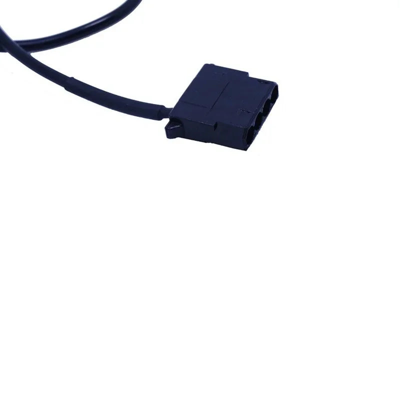 5pcs High Quality 1 To 1 2 USB To 3-Pin / 4-Pin PWM 5V USB Sleeved Fan Power Adapter Connector Cable with ON Off Switch Qme