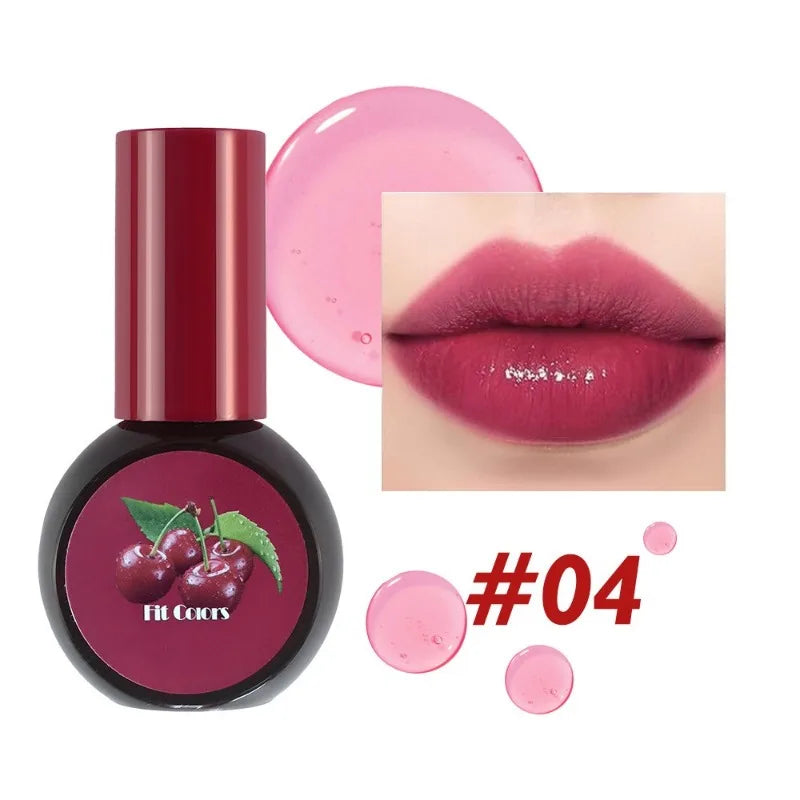 Cherry Juice Fruit Rouge Water 3in1 Cheek Color Eyeshadow Lip Tint Matte Long-lasting Rich Color Liquid Contouring Blush Liquid Qme 04