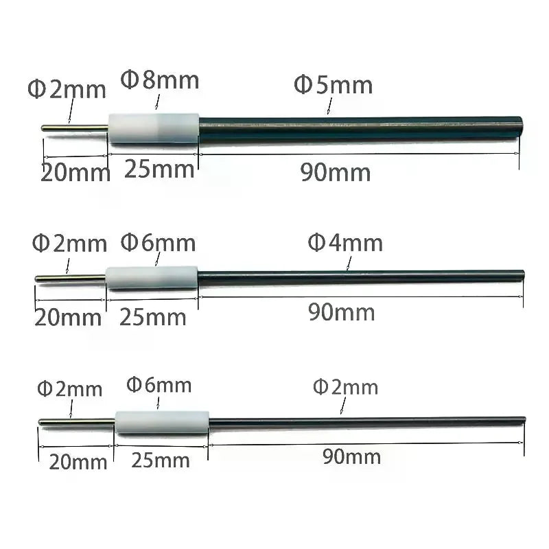 3/4/5/6MM Electrode Research Rod Electrolysis High-purity Electrolysis Anode Carbon Rod Qme