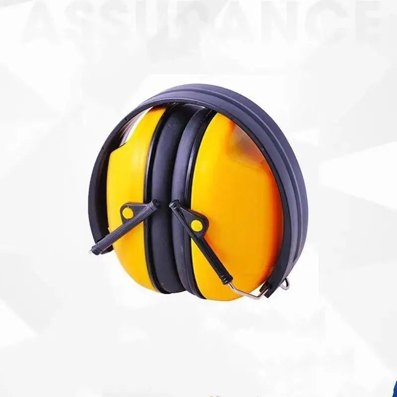 Industrial Head-mounted Ear Muffs Soundproof Noise-reducing Qme