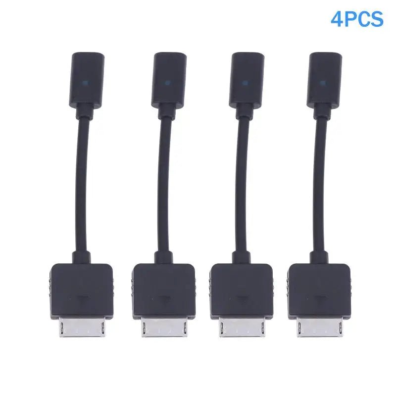 C Cable Go Charging Data Adapter USB LED Converter Cord Game Console Qme 4PCS