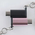 10pcs Type C to Micro USB Adapter, Type C Female to Micro USB Male Convert Connector Support Charge Data Sync Compatible with Qme black 10pcs (No worries)