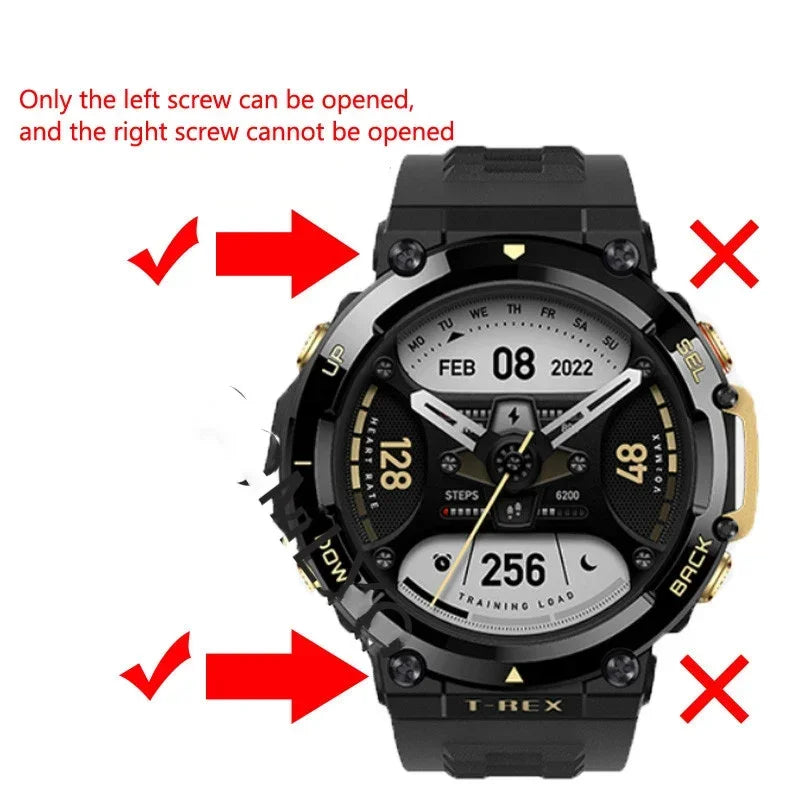 Soft Silicone Strap For Huami Amazfit T-Rex 3 Smart Watch Band Sports Bracelet For Xiaomi Amazfit T-Rex/T-Rex2 Correa Wristband Qme