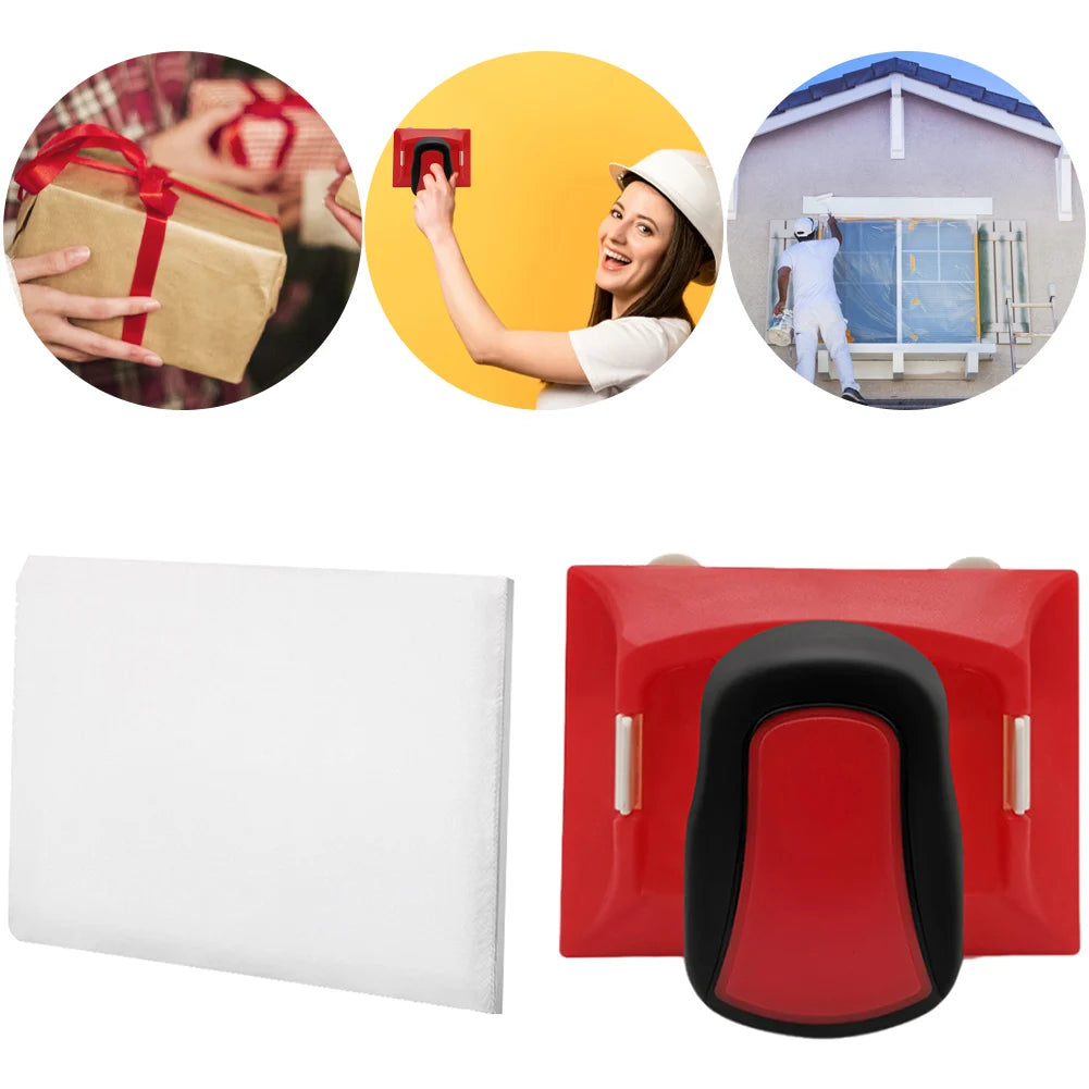 Trim Paint Edger Rotating Handle Wall Corner Pad Painter Paint Corner Tool for Walls and Ceilings for Painting Corner and Edges Qme