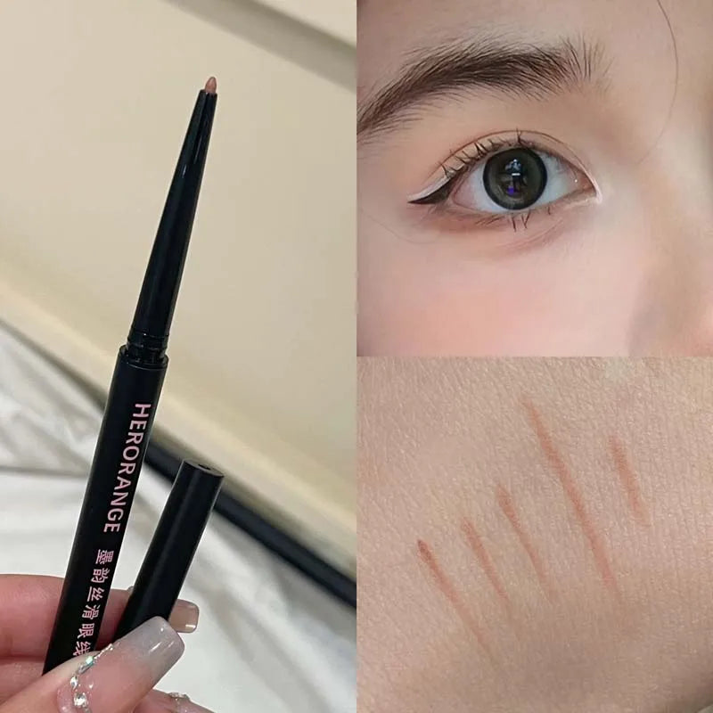 HERORANGE Silky Eyeliner Gel Pencil Smooth Ultra-fine Long-lasting Qme HR1007-3