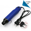 220V EU Standard DIY Air Gun Mobile Phone Repair Tool Hair Dryer Qme Blue EU 220V