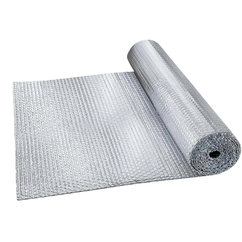 Reflective bubble insulation board aluminum foil bubble shielding Double Reflective Insulation Roll for RV Roof Garage Door Qme