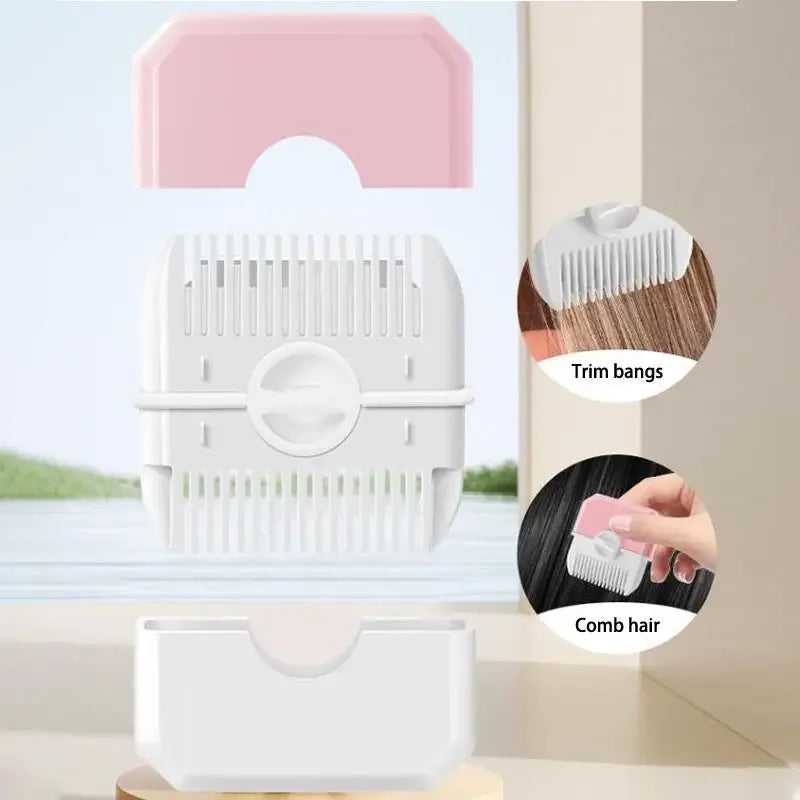 1 Baby Haircut Hairdressing Comb Trim Bangs Broken Hair Trimmer Qme