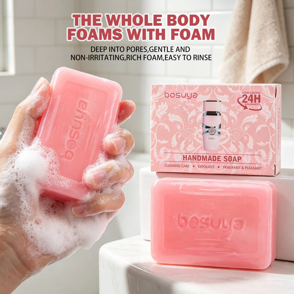Fragrance Handmade Soap Long-lasting Deep Cleansing Suitable Face Qme
