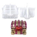 Resin Box Mold Non Stick Silicone Molds Lid Supplies Easy Demoulding Qme White China Mainland