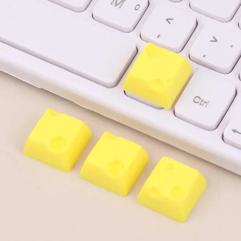Cute Chesse Cake Cube Keycap Mechanical Keyboard Cartoon Decoration Qme Default Title