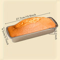 1pc Pound Cake Mold, Long Strip Toast Bread Mold, Non-Stick Bread Box, Baking Tray, Home Tool for Oven Use Qme Kleine