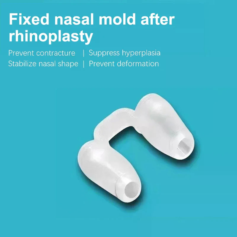 Postoperative Rhinoplasty Nostril Support Silicone Shaping Crooked Qme