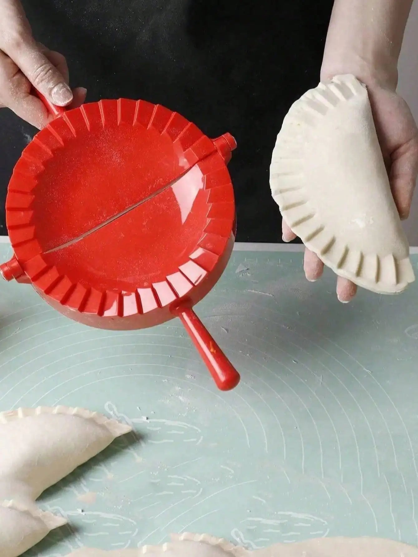 Plastic Dumpling Mold Pastry Suitable Baking Toolsdumpling Press Pie Qme