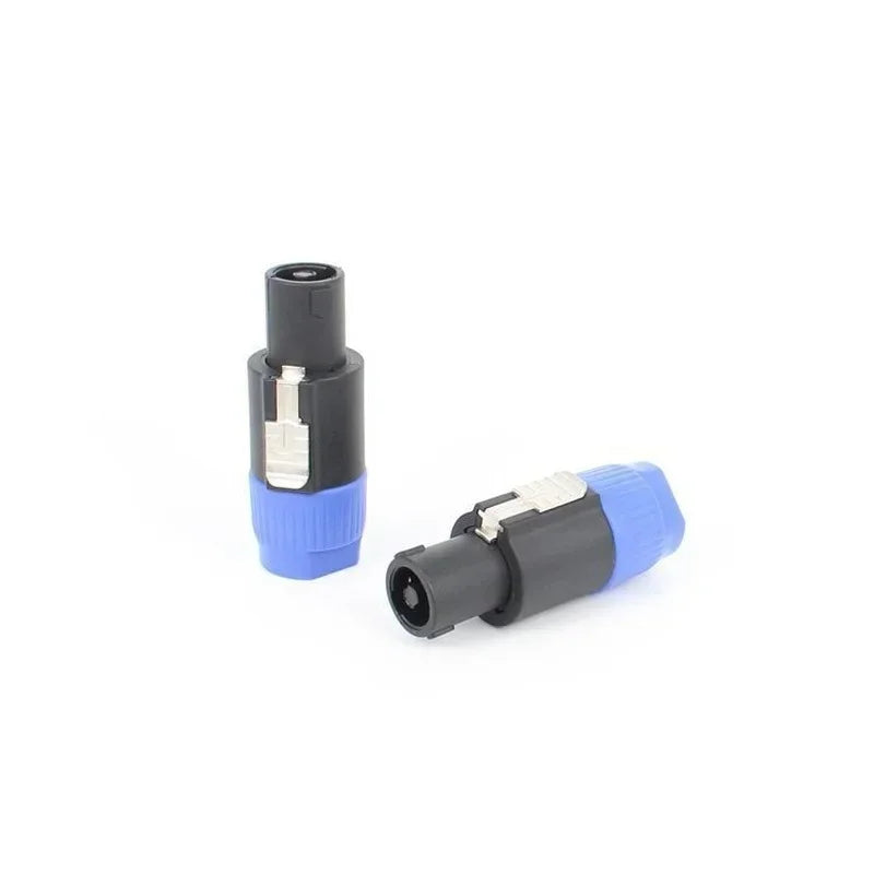 1pc SpeakON 8Pin Powercon Plug Speaker Cable Connectors 4Pole Plug Male Audio Speaker Connector R Connector Qme