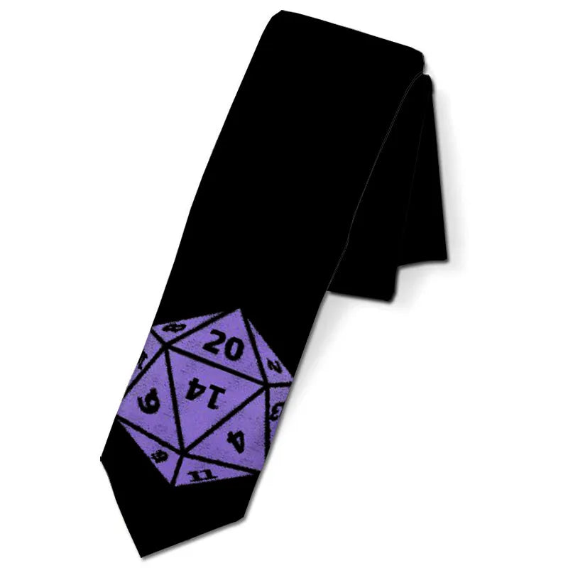 Red Skull Tie Personality Humor Men's Business Leader Ladies Party Qme type3