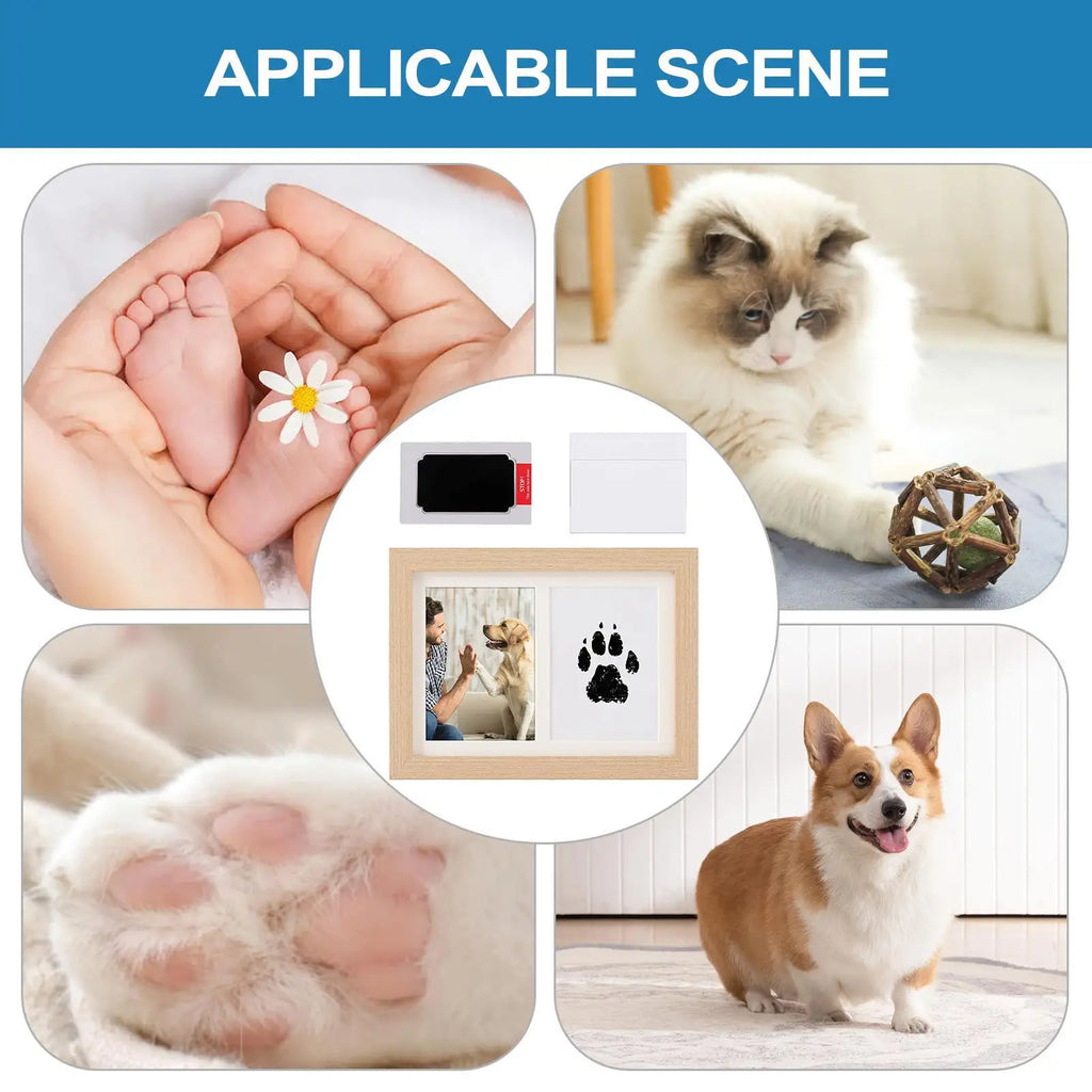 Cat Paw Print Impression Puppy Footprint Souvenir Owners Event Qme