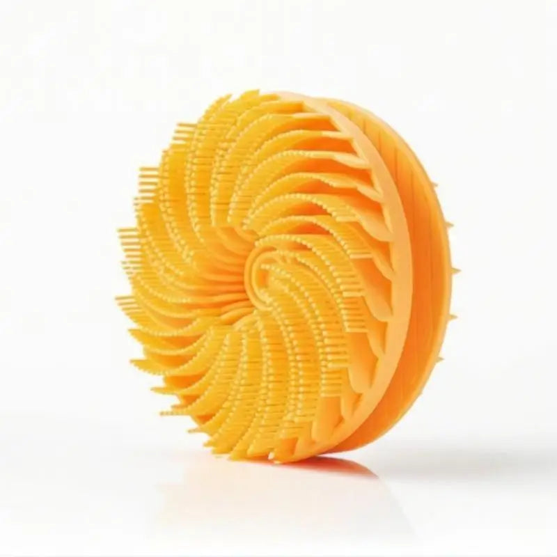 Soft Silicone Body Scrubber Gentle Exfoliating Shower Brush Scalp Qme C 1