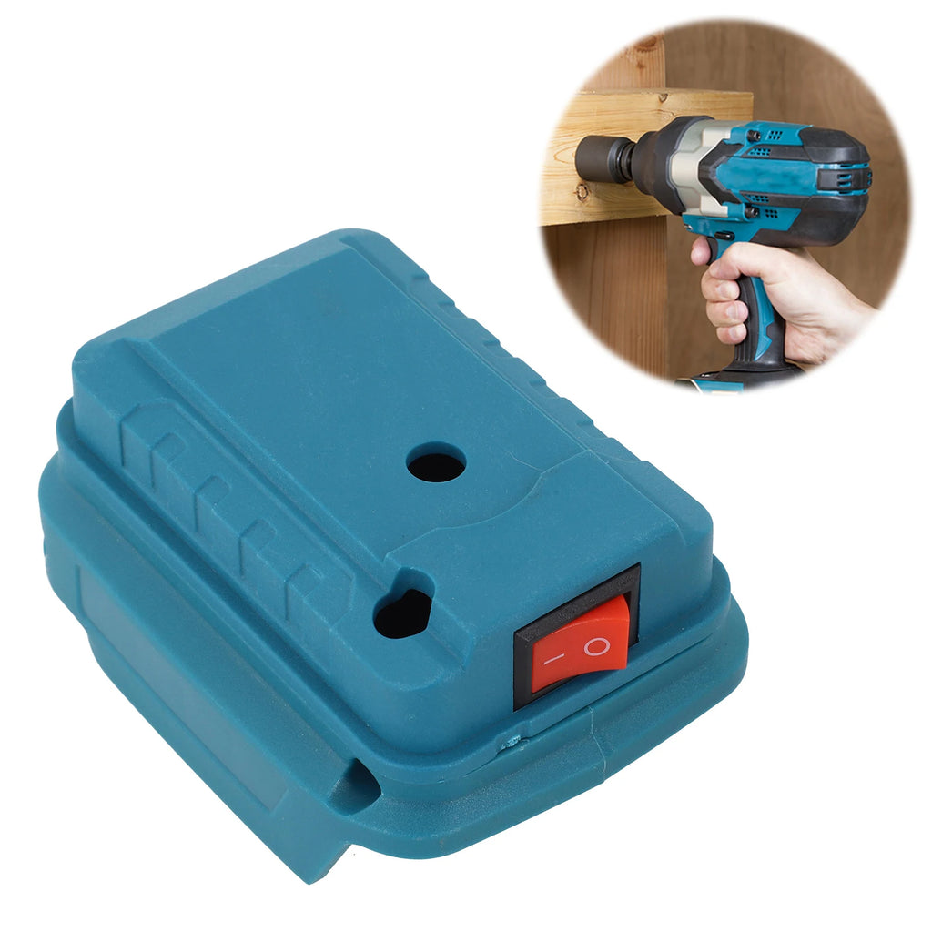 1 X Plastic Battery Adapter Connector Terminal Block For BL1830 BL1860 BL1815 Electric Tools For Maki-ta Lithium Battery Qme
