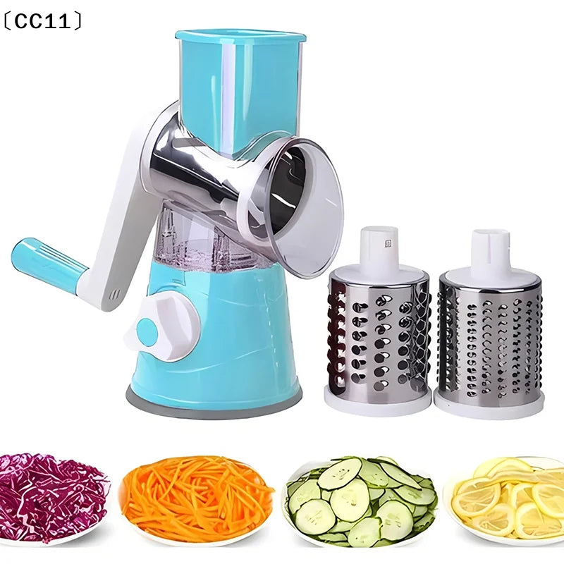 Kitchen Multifunctional Vegetable Slicer Fruit Cutter Cheese Shredder Qme