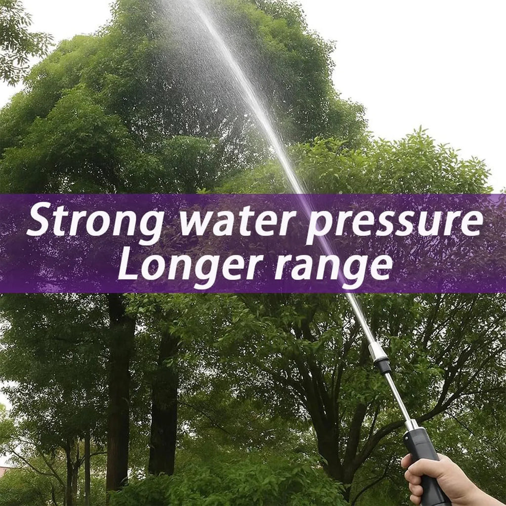 Portable Multifunctional Pressure Long Pole Washers Gun Garden Sprinkler Heavy High Pressure Water Irrigation Watering Tool Qme