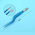 Autoclavable Frequency Electrosurgical Bipolar Coagulation Forceps Qme BLACK & RED