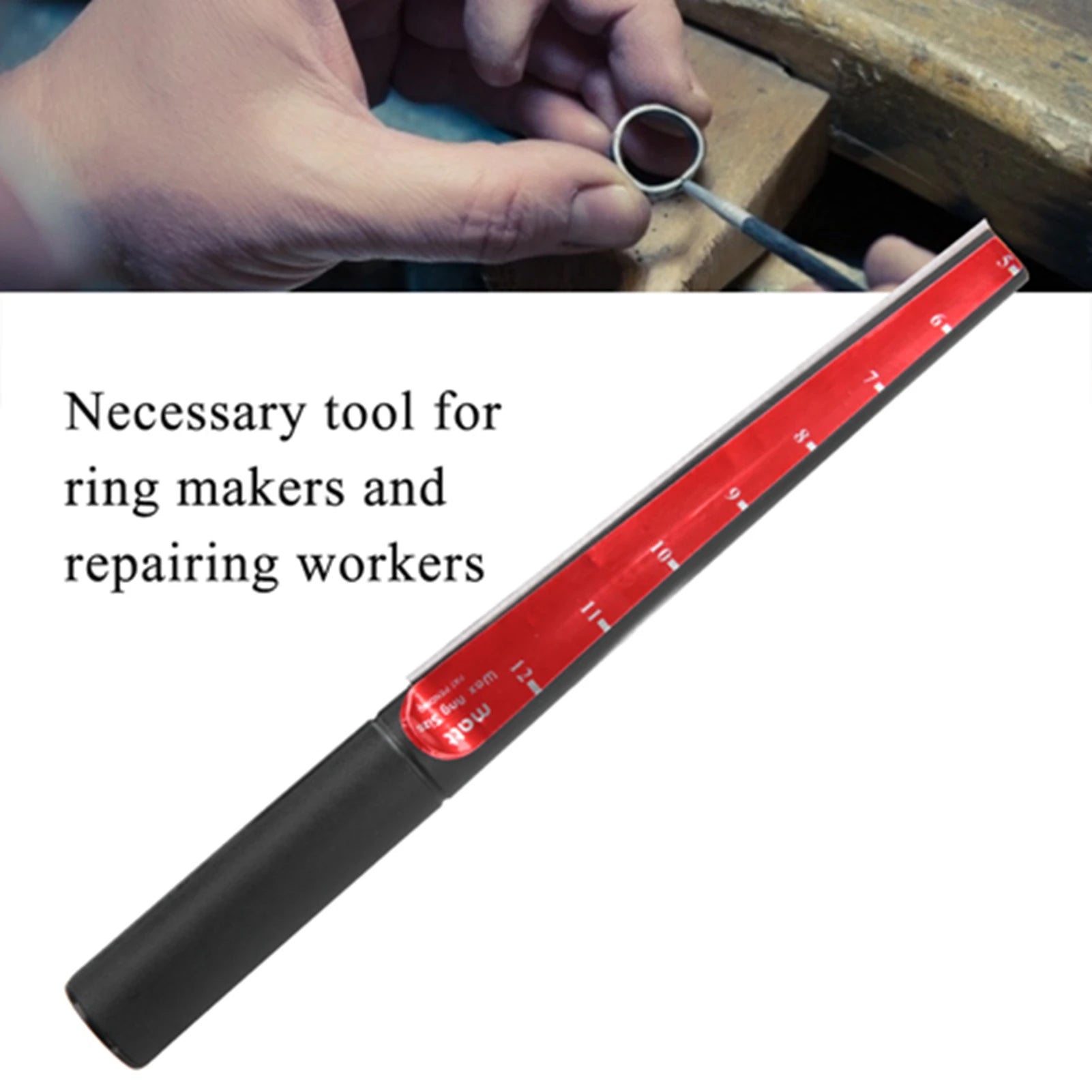 Wax Ring Caliper Wax Size Ruler Wax Stick Sizer Wax Ring Sizer Finger Stick Ruler Jewelry Size Mandrel Tool Qme