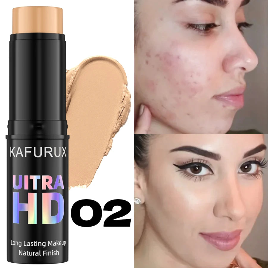 Face Foudation Concealer Stick Long Lasting Dark Circles Corrector Qme 02