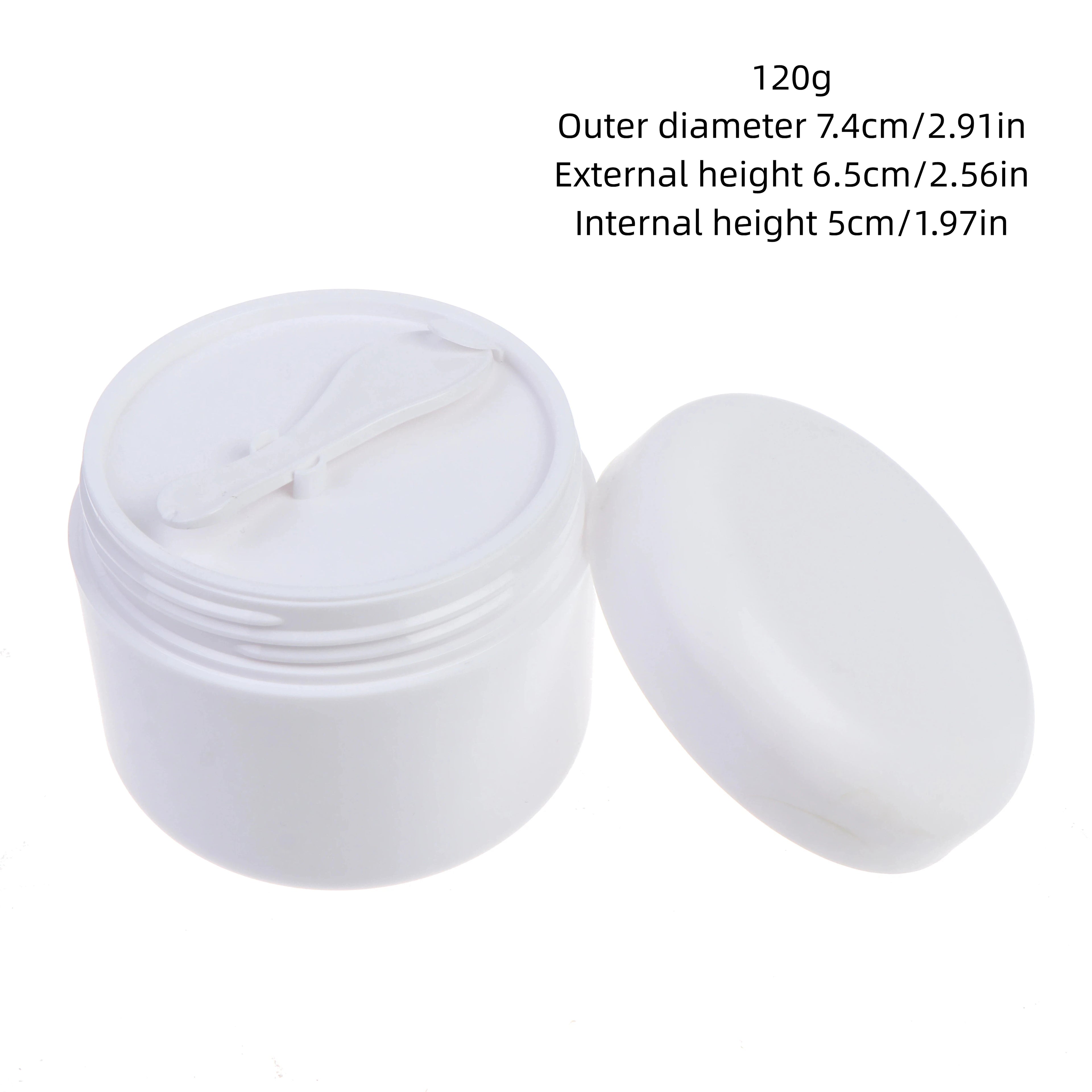 Refillable Empty Cosmetic Jar 50 100 Travel Face Cream Lotion Pot Qme 120g