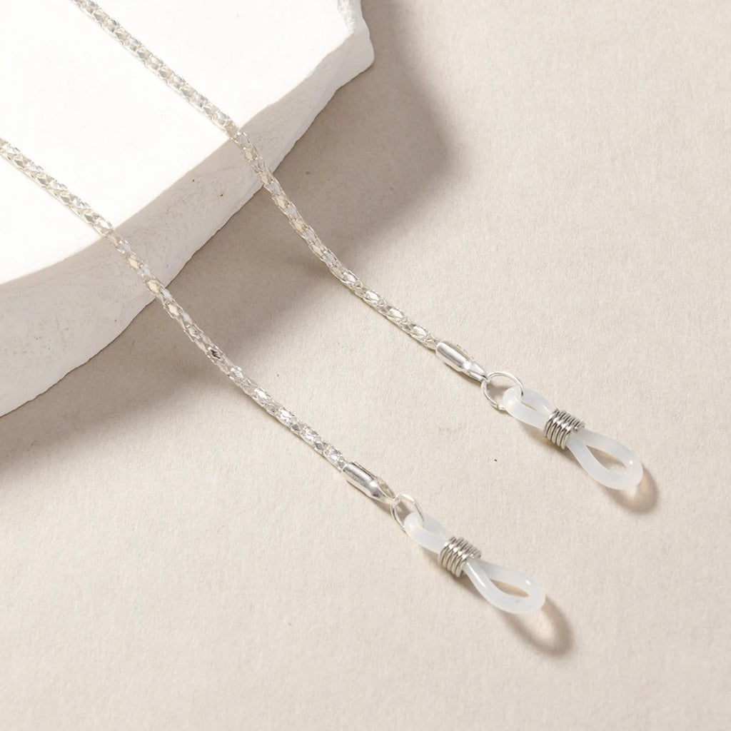 4pcs Metal Eyeglass Chains - Fashionable Sunglass Holder Lanyard for Women Qme
