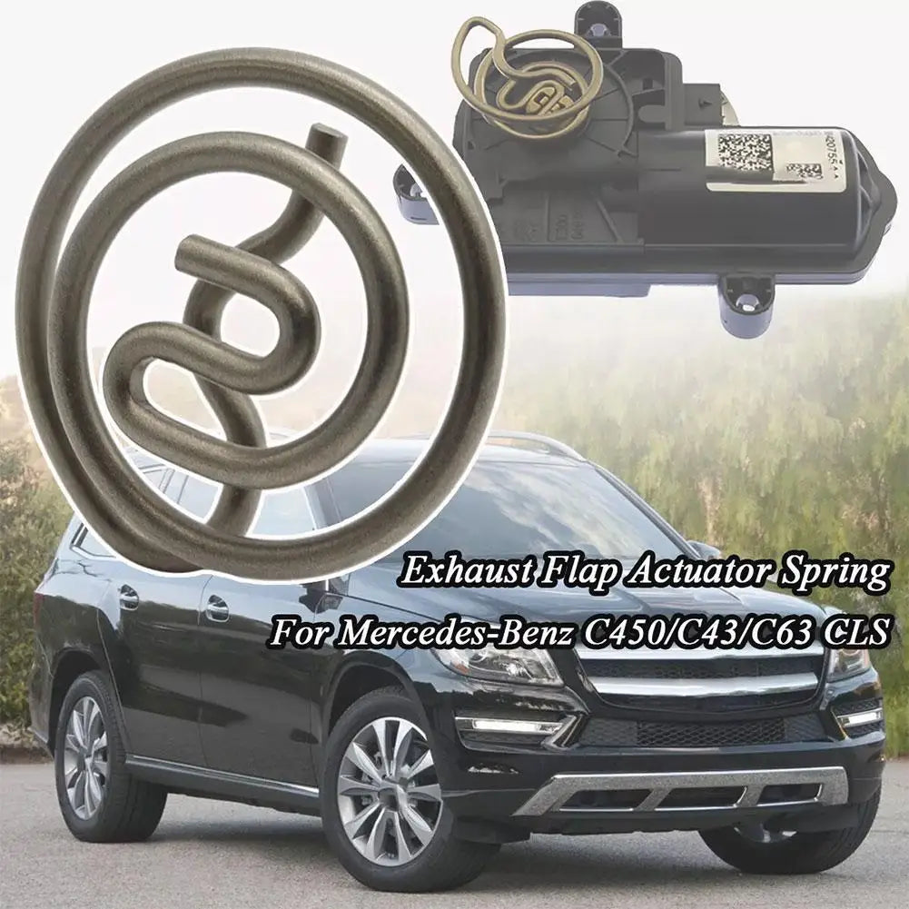1pcs Electronic Exhaust Flap Actuator Control Valve Spring For Audi Seat VW Dodge Porsche Ford Land Rover Benz Repair Kit Qme