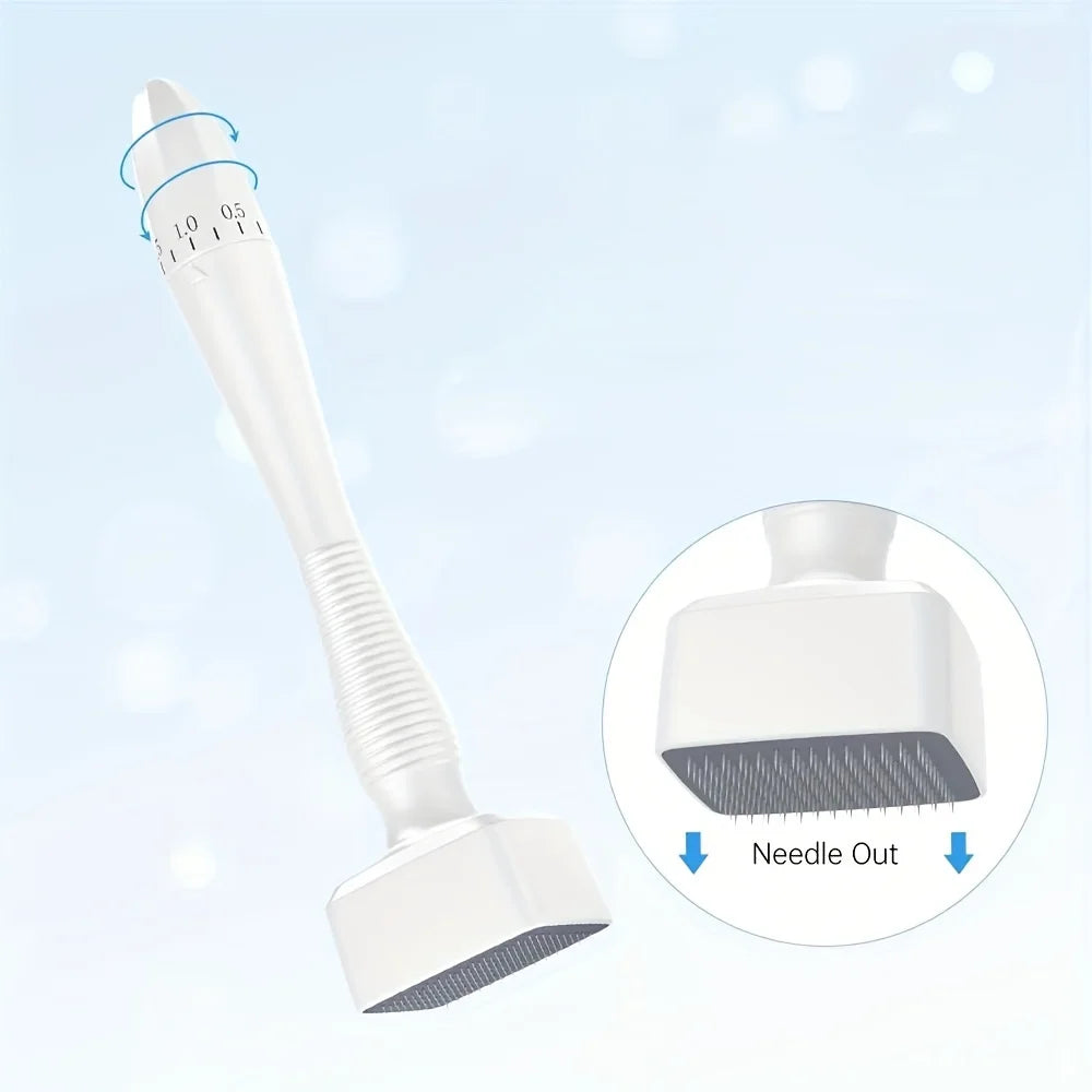 140A Derma Stamp Micro-needle Facial Roller Massager Adjustable Qme
