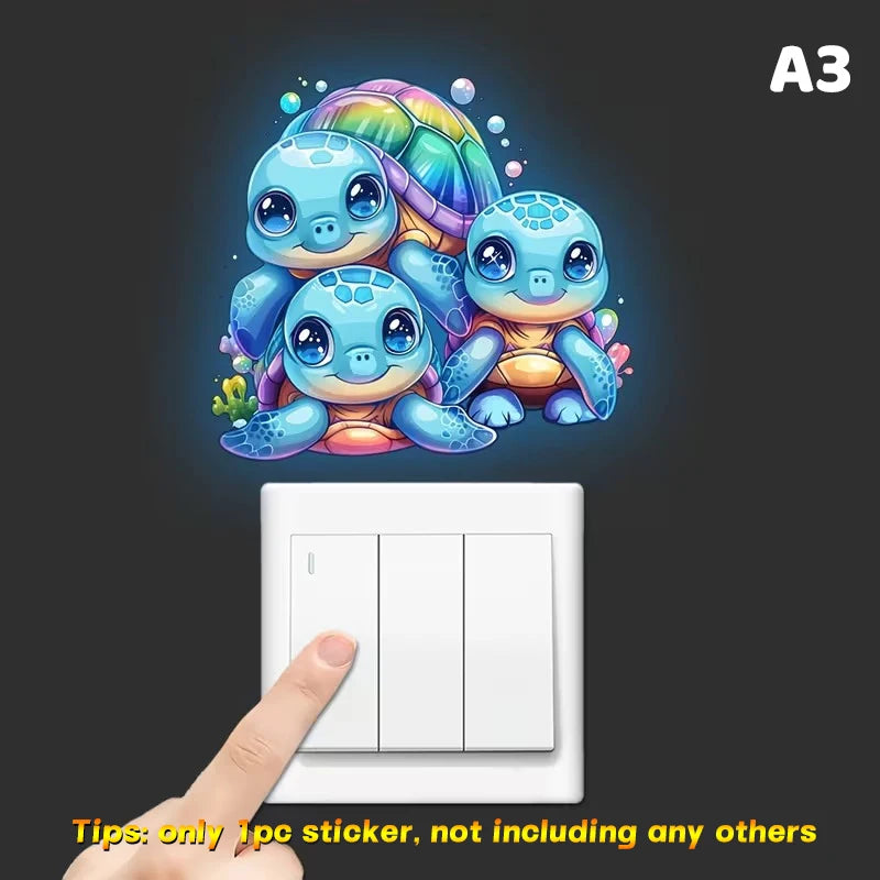 Self-adhesive Removable Wall Stickers Suitable Switches Qme A3