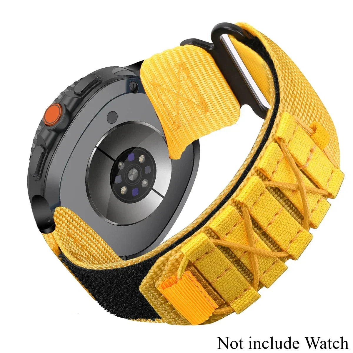Nylon Strap for Samsung Galaxy Watch Ultra 2 No Gaps Quick Fit Band Sports Bracelet for Galaxy Watch 8 40 44/8classic Wristband Qme YB Galaxy Watch 8 44MM