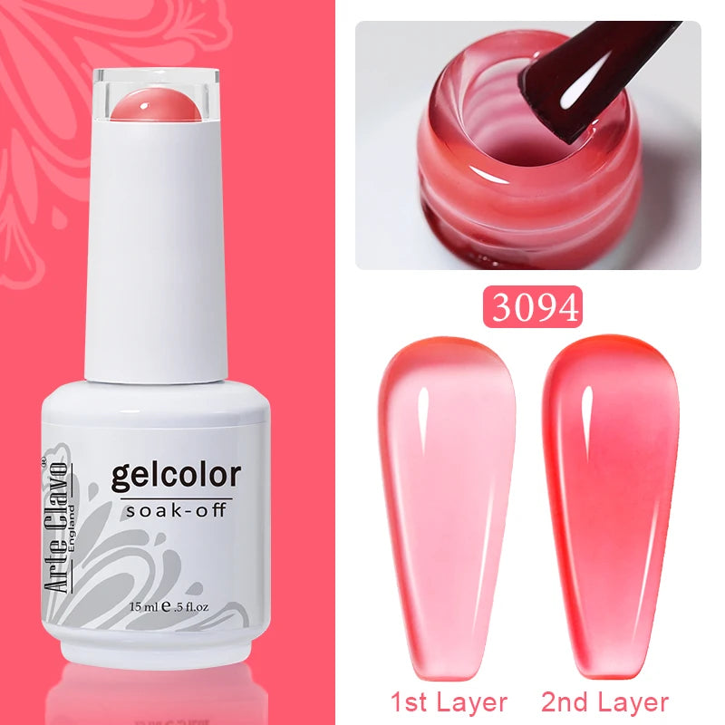 Arte Clavo Gel Polish Nail Supplies Professionals Art Semi Permanent