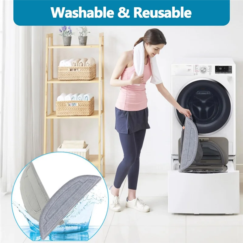 A02F-For Roborock Robot Vacuum Cleaner Dust Bags Suitable For Replacing Robot Vacuum Parts Qme
