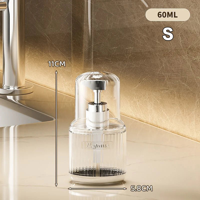 60 90 Liquid Soap Dispenser Bottle Empty Pump Refillable Bathroom Qme small